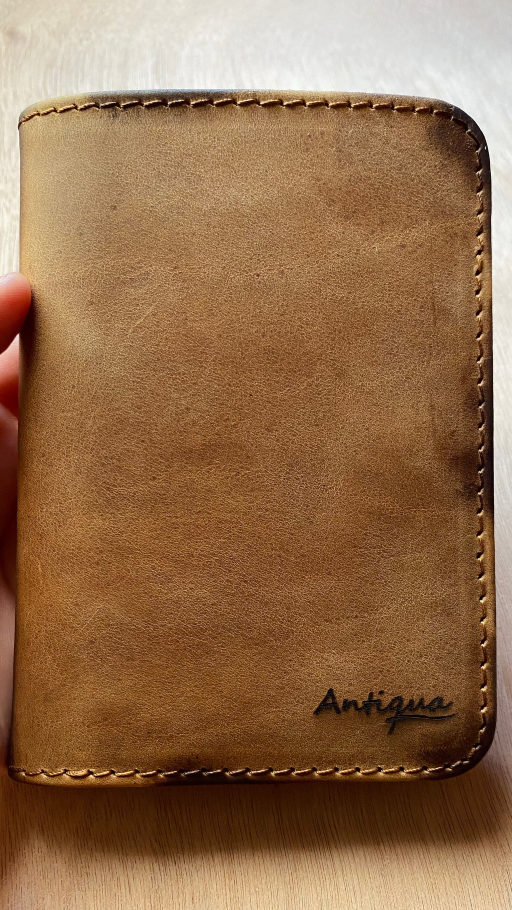 Porta Pasaporte de Piel