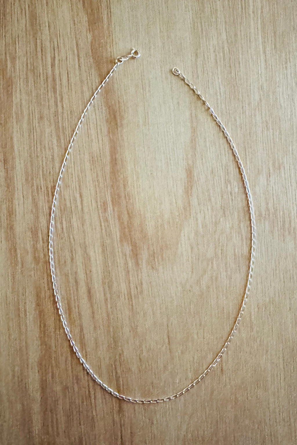 Cadena eslabón 2mm plata 0,925, 40 cm