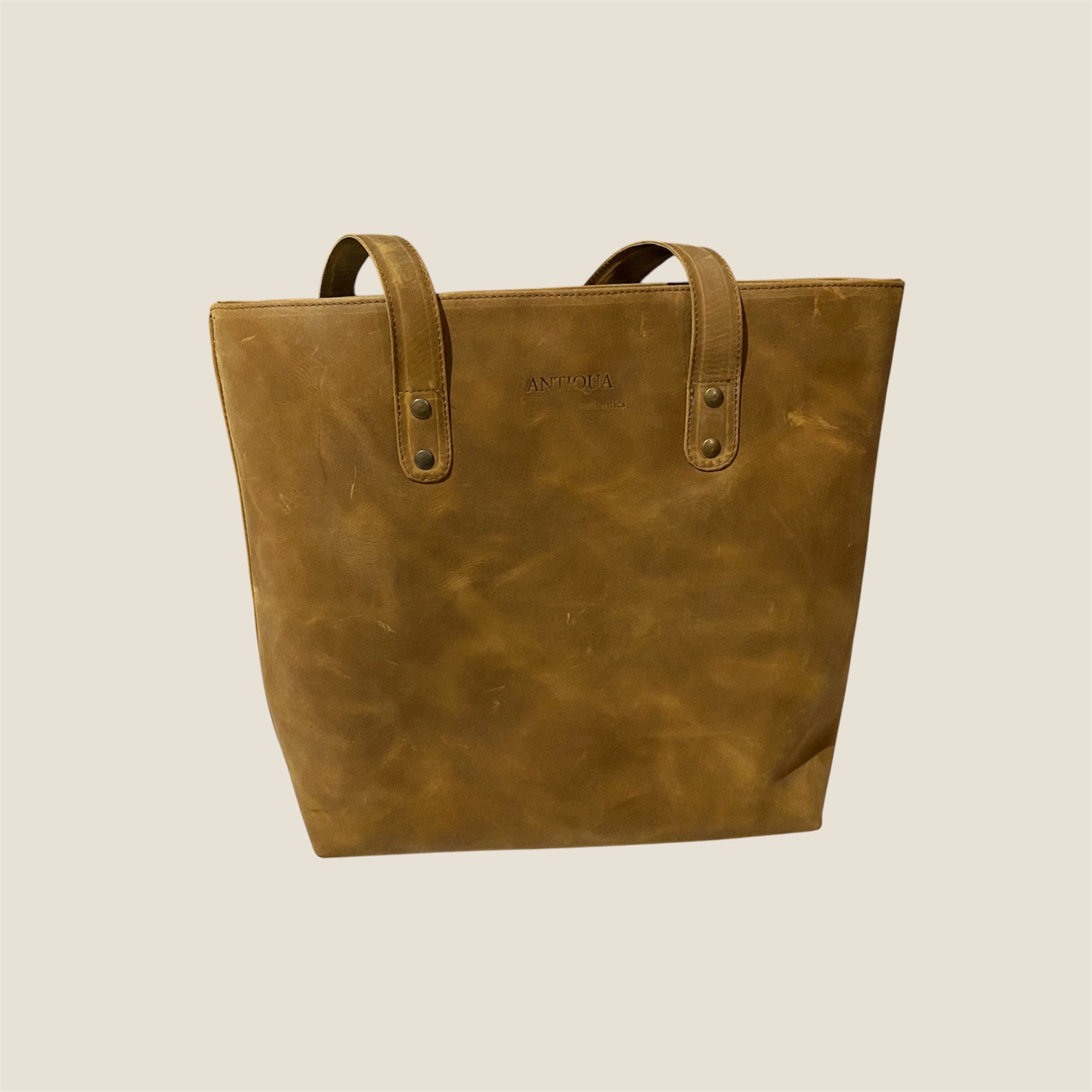 Bolsa Piel Camel