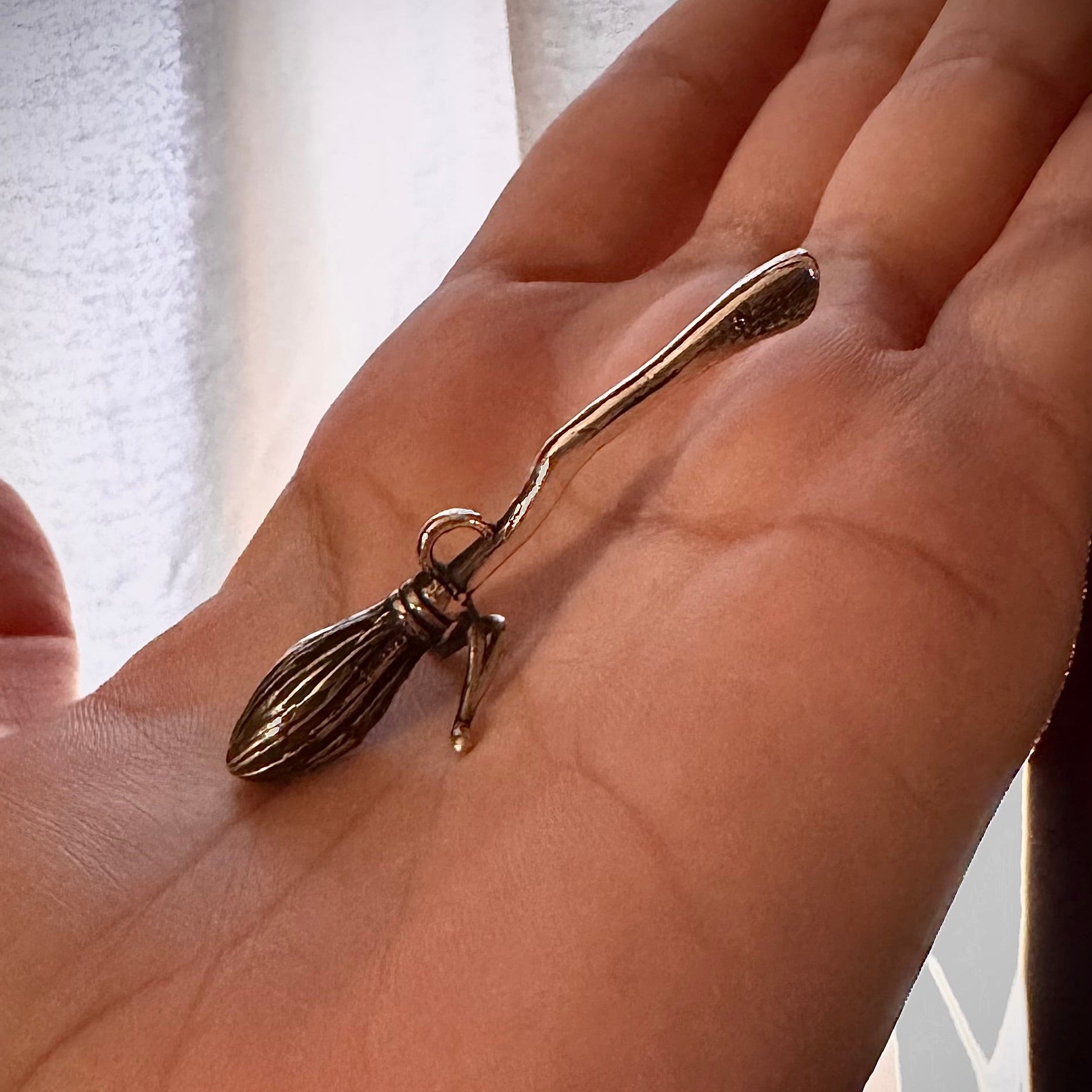 Dije Nimbus 2000 en plata