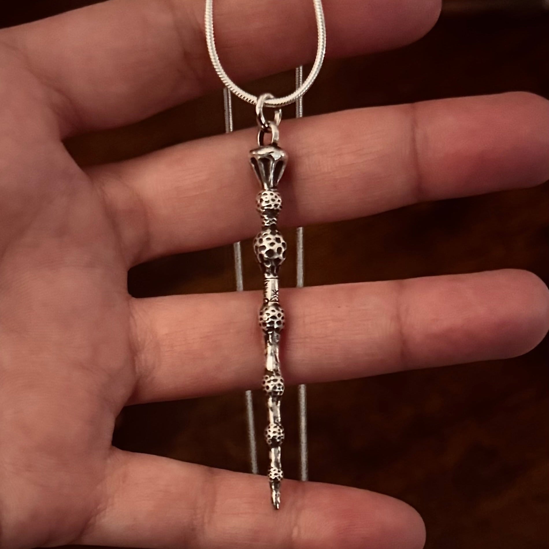 Dije Varita de Saúco plata 0,925