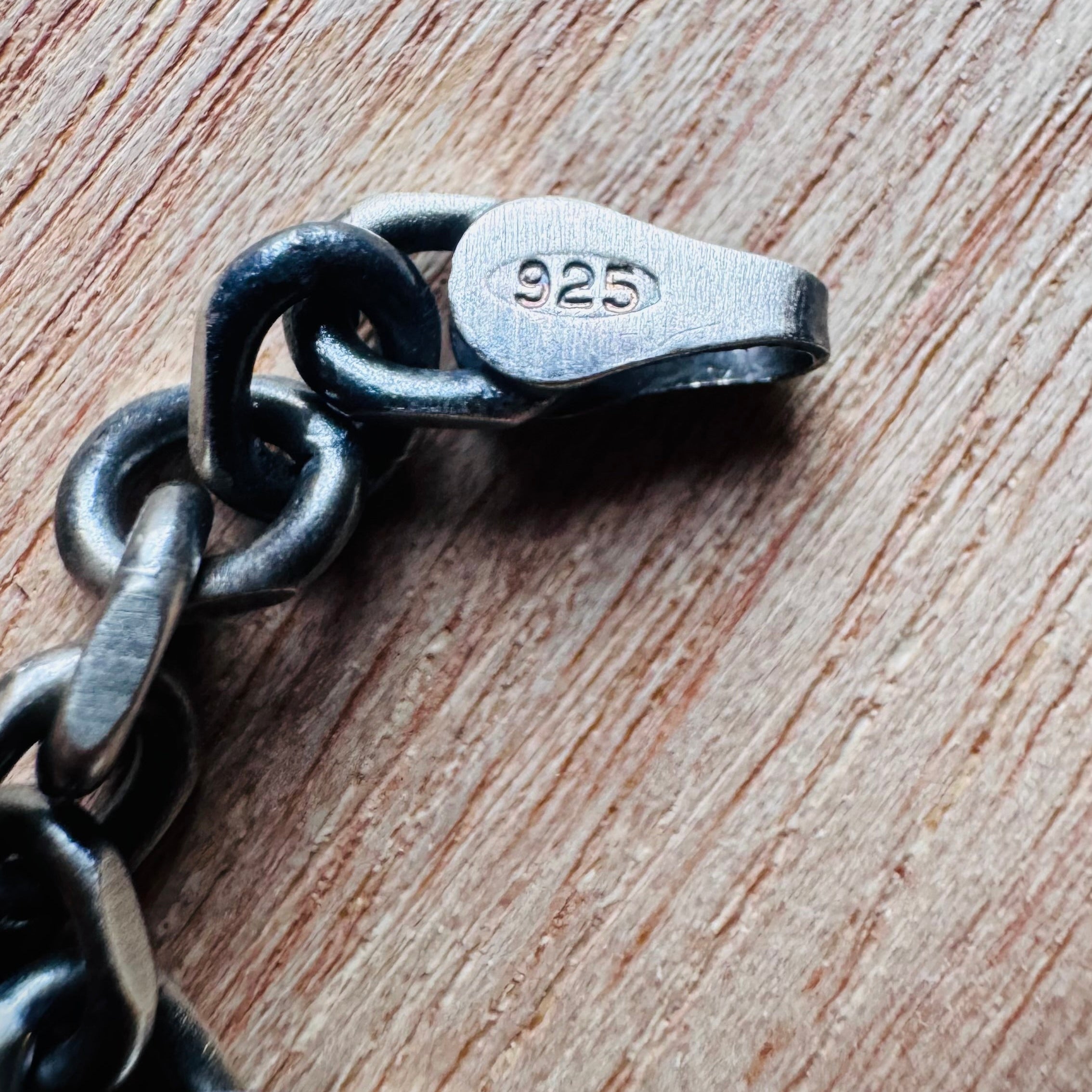 Cadena eslabón plata 61 cm